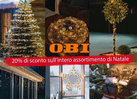 DA OBI IL NATALE È IL PROTAGONISTA .